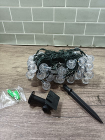Гірлянди, освітлення Гирлянды, освещение ^/--/^ Solar LED String Lights - Новорічна гірлянда 3924 ^_^^^ Solar LED String Lights - Новогодняя гирлянда 3924 - фото фото фото