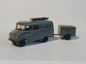 : : ^/--/^ Службовий транспорт, поштовий OPEL BLITZ Kastenwagen A 1960 DBP FERNMELDEDIENST. BREKINA 1:87 H /--/ 0  (51529.00/3). ^_^^^ Служебный транспорт, почтовый OPEL BLITZ 1960 DBP FERNMELDEDIENST. BREKINA 1:87 H /--/ 0 (51529.00/3). - фото фото фото