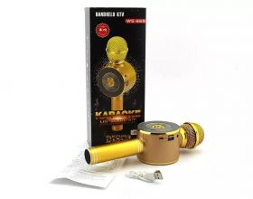 Мікрофони Микрофоны ^/--/^ Беспроводной микрофон караоке Ws-668, gold ^_^^^ Мікрофон караоке Ws-668, gold - фото фото фото