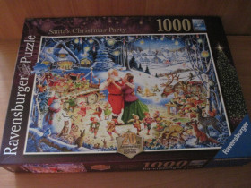Пазли, мозаїки Пазлы, мозаики ^/--/^ Пазлы   &amp;quot;RAVENSBURGER&amp;quot; 1000  шт. &amp;quot; SANTAS Сristmas party &amp;quot; Комплект. ^_^^^ Пазли &amp;quot;RAVENSBURGER&amp;quot; 1000 шт. &amp;quot; SANTAS Сristmas party &amp;quot; Комплект. - фото фото фото