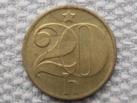 Чехословаччина Чехословакия ^/--/^ Чехословакия 20 геллеров 1986 года #2783 ^_^^^ Чехословаччина 20 геллерів 1986 року #2783 - фото фото фото