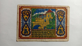 Інше Другое ^/--/^ Німеччина. Нотгельд. 50 пфенігів. 1921. ^_^^^ Германия. Нотгельд. 50 пфеннигов. 1921. - фото фото фото
