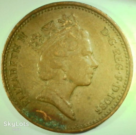 Єлизавета II (після ) Елизавета II (после ) ^/--/^ Великобритания 1 пенни, 1985 №134 ^_^^^ Велика Британія 1 пенні, 1985 No /--/ 134 - фото фото фото