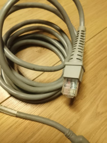 Інше торгове обладнання Другое торговое оборудование ^/--/^ USB кабель до сканерів Datalogic QuickScan Lite QW /--/ 2100 ^_^^^ Модульный кабель для блоков питания в оплетке SATA 4 /--/ шт - фото фото фото