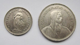 Швейцарія Швейцария ^/--/^ 1 франк і 5 франків = 2011 р. = ШВЕЙЦАРИЯ - ШВЕЙЦАРІЯ ^_^^^ 1 франк и 5 франков = 2011 г. = ШВЕЙЦАРИЯ - ШВЕЙЦАРИЯ - фото фото фото