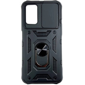 Чохли, бампера Чехлы, бампера ^/--/^ Чохол Fiji Camera Defence для Xiaomi Redmi Note 9 4 /--/ G бампер із захистом камери та підставкою Black ^_^^^ Чехол Fiji Camera Defence для Xiaomi Redmi Note 9 4 /--/ G бампер с защитой камеры и подставкой Black - фото фото фото