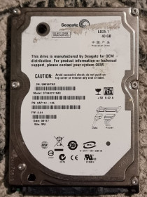 Жорсткі диски Жесткие диски ^/--/^ Нерабочий hdd 2.5 40 гб seagate 5400 жесткий диск st /--/ 9402115 /--/ as сигейт ^_^^^ Неробочий hdd 2.5 40 гб seagate 5400 жорсткий диск st /--/ 9402115 /--/ as сигейт - фото фото фото