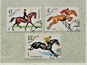 СРСР - СССР - ^/--/^ Серія поштових марок СССР 1982 рік ^_^^^ Серия почтовых марок СССР &amp;quot; Коневодство &amp;quot; 1982 год - фото фото фото