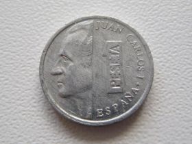 Іспанія Испания ^/--/^ Испания 1 песета 1990 года 22533 ^_^^^ Іспанія 1 песета 1990 22533 - фото фото фото