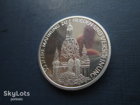 НДР, ФРН ГДР, ФРГ ^/--/^ Монета 10 марок Німеччина ФРН 1995 J 50 років толерантності пруф срібло ^_^^^ Монета 10 марок Германия ФРГ 1995 J 50 лет толерантности пруф серебро - фото фото фото