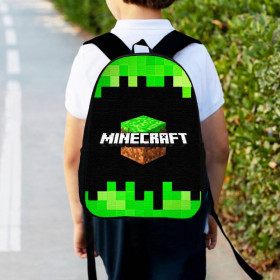 Рюкзаки, сумки Рюкзаки, сумки ^/--/^ Рюкзак детский майнкрафт &amp;quot;Minecraft&amp;quot; 34 /--/ х /--/ 27 /--/ см,городской ранец для мальчика с принтом (00181 ^_^^^ Рюкзак дитячий майнкрафт &amp;quot;Minecraft &amp;quot; 34 /--/ х /--/ 27 /--/ см,міський ранець для хлопчика з принтом (0190) - фото фото фото