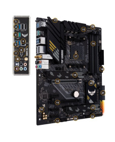 Материнські плати Материнские платы ^/--/^ Мать AM /--/ 4 , ASUS TUF Gaming B /--/ 550-PLUS WiFi II        (B /--/ 550 Chipset) ^_^^^ Мать AM /--/ 4, ASUS TUF Gaming B /--/ 550-PLUS WiFi II (B /--/ 550 Chipset) - фото фото фото
