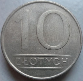- року - года ^/--/^ Польша 10 злотых 1987 Y /--/ 152.1 25 мм ^_^^^ Польща 10 злотих 1987 Y /--/ 152.1 25 мм - фото фото фото