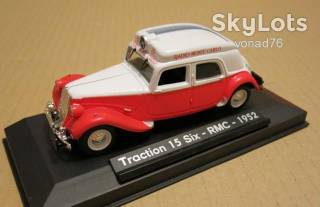 : Закордонні : Зарубежные ^/--/^ 1/43 CITROEN Traction 15 six RMC 1952 RADIO MONTE CARLO. NOREV. ^_^^^ CITROEN Traction 15 Six RMC 1952 RADIO MONTE CARLO. NOREV. - фото фото фото