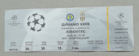 Квитки Билеты ^/--/^ Билет на футбольный матч ДИНАМО Киев-Ювентус 18.03.1998 ^_^^^ Квиток на футбольний матч ДІНАМО Київ-Ювентус 18.03.1998 - фото фото фото