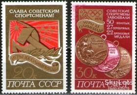 СРСР - СССР - ^/--/^ СССР 1972 спорт Олимпиада ФРГ Мюнхен СК 4109-4110 MNH 2-й выпуск ^_^^^ СРСР 1972 спорт Олімпіада ФРН Мюнхен СК 4109-4110 MNH 2-й випуск - фото фото фото