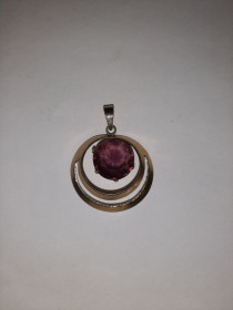 Ювелірні вироби, біжутерія Ювелирные изделия, бижутерия ^/--/^ Кулон подвеска про-во Чехословакия времён СССР ^_^^^ Кулон підвіска про-во Чехословаччина часів СРСР - фото фото фото