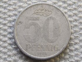 НДР, ФРН ГДР, ФРГ ^/--/^ Германия ГДР 50 пфеннигов 1958 года #5874 ^_^^^ Німеччина НДР 50 пфенігів 1958 року #5874 - фото фото фото