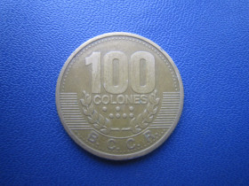 Коста-Ріка Коста-Рика ^/--/^ Монета 100 колон Коста-Ріка 1995 ^_^^^ Монета 100 колонн Коста-Рика 1995 - фото фото фото