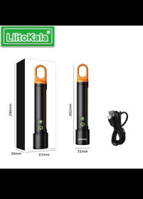 Ліхтарі, ліхтарики Фонари, фонарики ^/--/^ Фонарь ручной LiitoKala LF-X /--/ 725 1500 /--/ LM, аккумулятор 21700 3500 /--/ mAh, Type-C, боковой COB-свет ^_^^^ Фонар ручний LiitoKala LF-X /--/ 725 1500 /--/ LM, акумулятор 21700 3500 /--/ mAh, Type-C, бічний COB-світ - фото фото фото