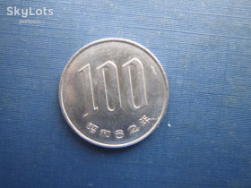 Японія Япония ^/--/^ Монета 100 єн Японія 1987  (62) ^_^^^ Монета 100 иен Япония 1987 (62) - фото фото фото