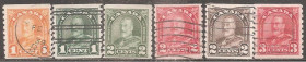 Північна Америка Северная Америка ^/--/^ Канада 1930-31 Sc.178-183 used ПОЛНАЯ серия ^_^^^ Канада 1930-31 Sc.178-183 used Повна серія - фото фото фото