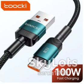 Кабелі Кабели ^/--/^ Toocki TQ-X /--/ 12 USB Type-C кабель швидкого заряджання 6 /--/ A QC /--/ 4.0 100 /--/ W 1 /--/ м ^_^^^ Toocki TQ-X /--/ 12 USB Type-C кабель быстрого заряжания 6 /--/ A QC /--/ 4.0 100 /--/ W 1 /--/ м - фото фото фото