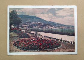 СРСР СССР ^/--/^ Ялта. Приморский сквер. Голанд 1956 /--/ г Крым СССР ^_^^^ Ялта. Приморський сквер. Голанд 1956 Крим СРСР - фото фото фото