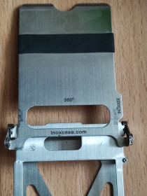 Чохли, бампера Чехлы, бампера ^/--/^ Чохол iPhone 4 4 /--/ s INoxCase з нержавіючої сталі для iPhone 4 та 4 /--/ S  INOX /--/ 4 /--/ G ^_^^^ Чехол iPhone 4 4 /--/ s INoxCase из нержавеющей стали для iPhone 4 и 4 /--/ S INOX /--/ 4 /--/ G - фото фото фото