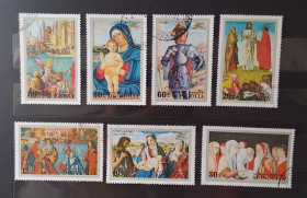 Мистецтво Искусство ^/--/^ Монголия 1973 г - Картины венецианских мастеров ^_^^^ Монголія 1973 - Картини венеціанських майстрів - фото фото фото