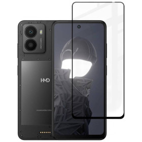 Чохли, бампера Чехлы, бампера ^/--/^ Захисне скло Fiji Premium для HMD Fusion повне проклеювання Anti-Static чорний ^_^^^ Защитное стекло Fiji Premium для HMD Fusion полное проклеивание Anti-Static черный - фото фото фото