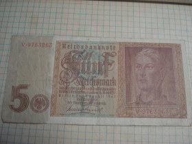 Німеччина Германия ^/--/^ 5 /--/ марк 1939 Німеччина - фото фото фото