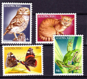Фауна Фауна ^/--/^ NM Фауна  Люксембург 1985 г  MNH - ^_^^^ NM Фауна Люксембург 1985 MNH - фото фото фото