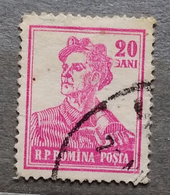 Румунія Румыния ^/--/^ Румыния 1955 г - Стандарт. Профессии, гаш ^_^^^ Румунія 1955 — Стандарт. Професії, гаш - фото фото фото