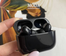 Навушники Наушники ^/--/^ Наушники Apple AirPods Pro Bluetooth Black, Pop Up + Чехол в подарок ^_^^^ Навушники Apple AirPods Pro Bluetooth Black, Pop Up + Чехол в подарунок - фото фото фото
