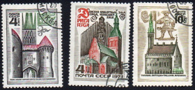 СРСР - СССР - ^/--/^ СРСР 1973 - Історико-архітектурні пам&amp;apos;ятки Прибалтійських республік  (Г) ^_^^^ СССР 1973 - Историко-архитектурные памятники Прибалтийских республик (Г) - фото фото фото