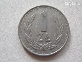 - року - года ^/--/^ Польша 1 злотый 1986 года #14117 ^_^^^ Польща 1 злотий 1986 року #14117 - фото фото фото