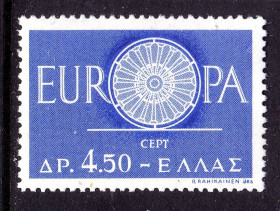 Греція Греция ^/--/^ Греция 1960 г  MNH  - ЕВРОПА  СЕПТ /  EUROPA  CEPT - ^_^^^ Греція 1960 MNH - Європа СЕПТ / EUROPA CEPT - фото фото фото