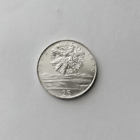 Чехословаччина Чехословакия ^/--/^ 25 КРОН ЧЕХОСЛОВАКИЯ 1970 состояние UNC серебро РЕДКАЯ!!! ^_^^^ 1970 — стан UNC срібло Рідка!!! - фото фото фото