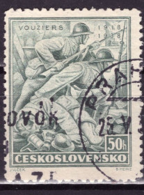 Чехословаччина Чехословакия ^/--/^ Чехословакия. 20-летие битвы при Вузье  (серия) 1938 г. ^_^^^ Чехословаччина. 20-річчя битви при Вузьє (серія) 1938 - фото фото фото