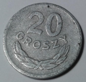 Інше Другое ^/--/^ Польша. 20 грошей. 1969. ^_^^^ Польща. 20 грошей. 1969. - фото фото фото