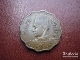 Єгипет Египет ^/--/^ Египет 10 милльемов 1943 11/03 /--/ е /--/ 2 ^_^^^ Єгипет 10 мільємів 1943 11/03 /--/ е /--/ 2 - фото фото фото