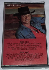 Касети Кассеты ^/--/^ MEL TILLIS Your Body Is An Outlaw. Cassette US - фото фото фото