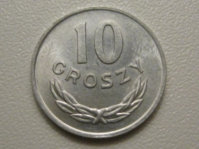 - року - года ^/--/^ Польша 10 грошей 1977 года 37710 ^_^^^ Польша 10 денег 1977 года 37710 - фото фото фото