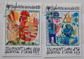 Угорщина Венгрия ^/--/^ Венгрия 1979 г - Международный год ребенка. Сказки, 3 шт  (см.фото) ^_^^^ Угорщина 1979 - Міжнародний рік дитини. Казки, 3 шт (див.фото) - фото фото фото