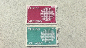Франція Франция ^/--/^ Серія поштових марок Франція &amp;quot; Європа СЕРТ &amp;quot; 1970 рік ** ^_^^^ Серия почтовых марок Франция &amp;quot; Европа Серт &amp;quot; 1970 год ** - фото фото фото