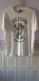 Футболки, майки Футболки, майки ^/--/^ Футболка &amp;quot;Saltrock&amp;quot;  (100% cotton, L, England/India) ^_^^^ Футболка &amp;quot;Saltrock&amp;quot; (100% cotton, L, England/India) - фото фото фото
