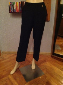 Штани Брюки ^/--/^ Прелестнейшие штани в клітку бренду marks &amp;amp; spencer, р. 46-48. ^_^^^ Прелестнейшие штаны в клетке бренда marks &amp; spencer, р. 46-48. - фото фото фото