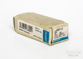 Реле Реле ^/--/^ Реле часу Omron H /--/ 3 /--/ Y-2 AC /--/ 220 /--/ V 30 /--/ s made in Taiwan ^_^^^ Реле времени Omron H /--/ 3 /--/ Y-2 AC /--/ 220 /--/ V 30 /--/ s made in Taiwan - фото фото фото