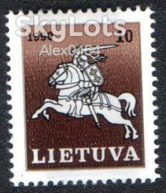 Балтійські країни Балтийские страны ^/--/^ Литва (1990) Всадник. Стандарт ^_^^^ Литва (1990) Вершник. Стандарт - фото фото фото